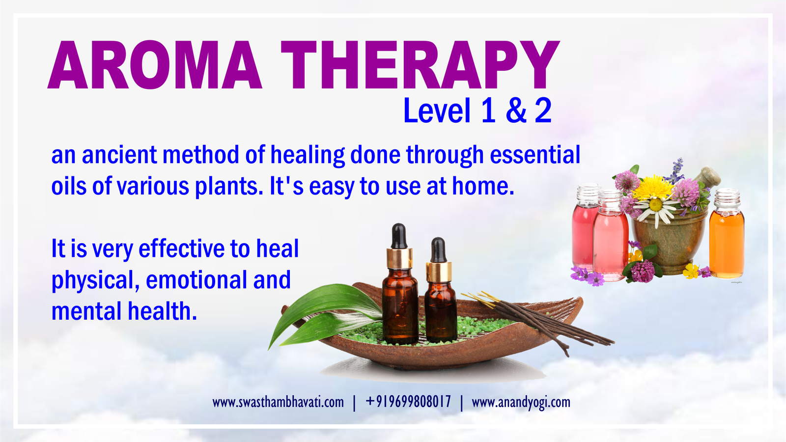 Aroma Therapy Level 1 & 2