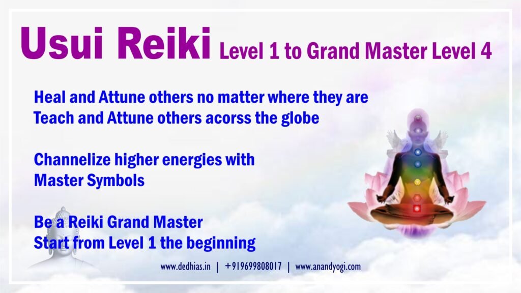 Usui Reiki Level 1 to Grand Master Level 4